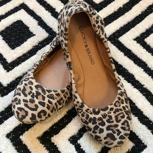 Lucky Brand | Emmie Leopard Ballet Flats